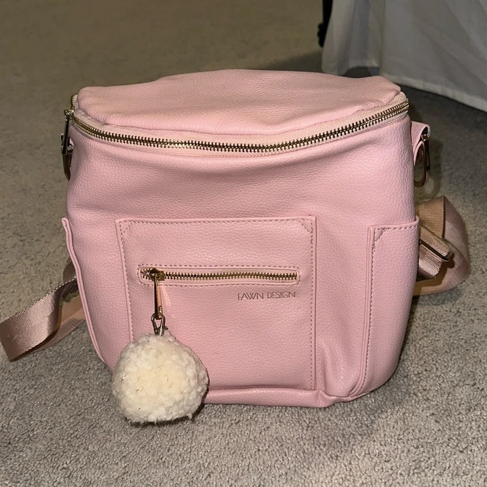 Fawn design mini diaper bag